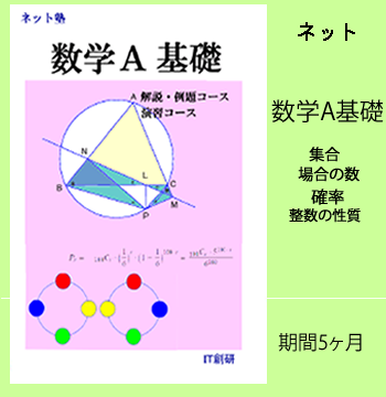 数学A基礎　学習内容